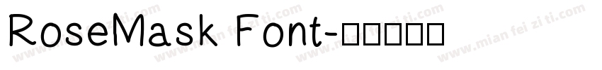 RoseMask Font字体转换